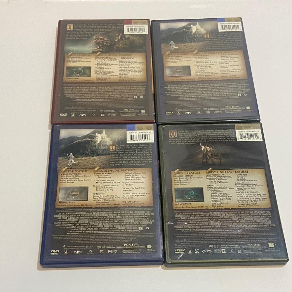The Lord of the Rings DVD Set - Picture 8 of 8